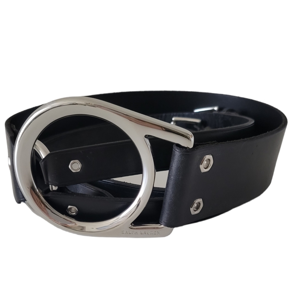 Ralph Lauren Women's Black Belt